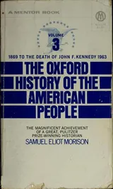 Cover of The Oxford History of the American People, Vol. 3
