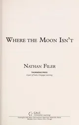 Cover of Where the moon isn't