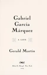 Cover of Gabriel García Márquez