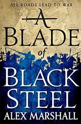 Cover of A Blade of Black Steel: Book Two of the Crimson Empire