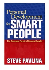 Cover of Personal Development for Smart People: The Conscious Pursuit of Personal Growth