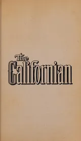 Cover of The Californian