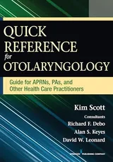 Cover of Quick Reference for Otolaryngology: Guide for APRNs, PAs, and Other Healthcare Practitioners