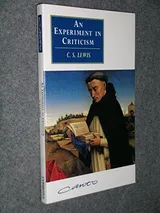 Cover of An Experiment in Criticism