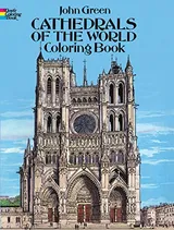 Cover of Cathedrals of the World Coloring Book