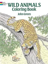 Cover of Wild Animals Coloring Book