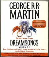 Cover of Selections from Dreamsongs 1: Fan Fiction and Sci-Fi from Martin's Early Years: Unabridged Selections