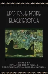 Cover of Erotique Noire/Black Erotica