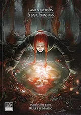 Cover of Lamentations of The Flame Princess Player Core Book Rules & Magic