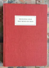 Cover of Printing and the mind of man