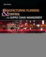 Cover of Manufacturing Planning and Control for Supply Chain Management