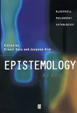 Cover of Epistemology: An Anthology