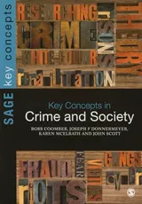 Cover of Key Concepts in Crime and Society