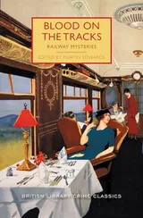 Cover of Blood on the Tracks: Fifteen Locked-Room Mysteries set on Train Tracks
