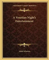 Cover of A Venetian Night's Entertainment