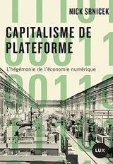 Cover of Capitalisme de plateforme