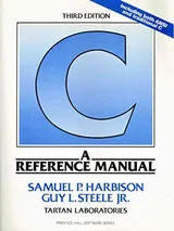 Cover of C: A Reference Manual