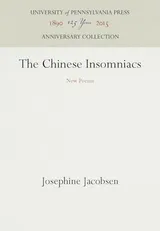 Cover of The Chinese Insomniacs: New Poems
