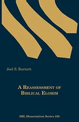 Cover of A Reassessment of Biblical Elohim
