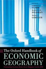Cover of The Oxford Handbook of Economic Geography