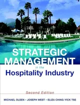 Cover of Strategic Management in the Hospitality Industry
