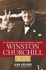 Cover of Winston Churchill, CEO: 25 Lessons for Bold Business Leaders