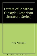 Cover of Letters Of Jonathan Oldstyle