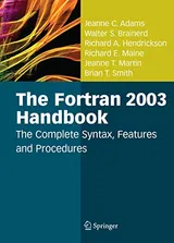 Cover of The Fortran 2003 Handbook: The Complete Syntax, Features and Procedures