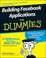 Cover of Building Facebook Applications For Dummies