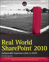 Cover of Real World SharePoint 2010: Indispensable Experiences from 22 MVPs