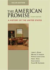 Cover of The American Promise Value Edition, Combined Version (Volumes I & II): A History of the United States