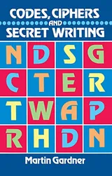 Cover of Codes, Ciphers and Secret Writing