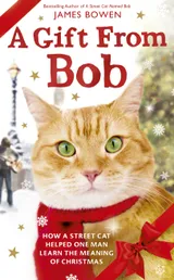 Cover of A Gift from Bob: How a Street Cat Helped One Man Learn the Meaning of Christmas
