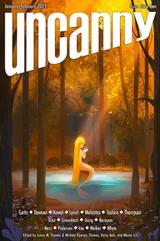 Cover of Uncanny Magazine Issue 62: January/February 2025