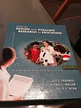 Cover of How to Design and Evaluate Research in Education