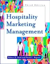 Cover of Hospitality marketing management