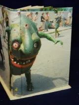 Cover of Noisy outlaws, unfriendly blobs, and some other things that aren't as scary, maybe, depending on how you feel about lost lands, stray cellphones, creatures from the sky, parents who disappear in Peru, a man named Lars Farf, and one other story we couldn't quite finish, so maybe you could help us out