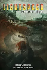 Cover of Lightspeed Magazine, January 2017