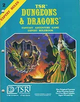 Cover of Dungeons & Dragons Fantasy Adventure Game Expert Rulebook