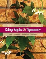 Cover of College Algebra and Trigonometry