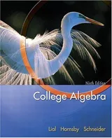 Cover of College Algebra
