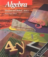 Cover of Algebra: Structure and Method, Book 1