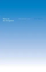 Cover of Notes on the Occupation: Palestinian Lives