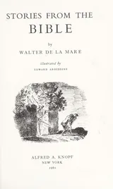 Cover of Stories from the Bible