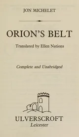 Cover of Orion's Belt