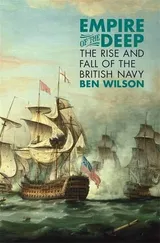 Cover of Empire of the Deep: The Rise and Fall of the British Navy