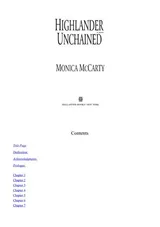 Cover of Highlander Unchained
