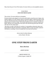 Cover of One Step from Earth