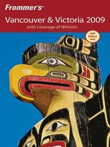 Cover of Frommer's Vancouver and Victoria 2009