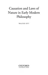 Cover of Causation and laws of nature in early modern philosophy